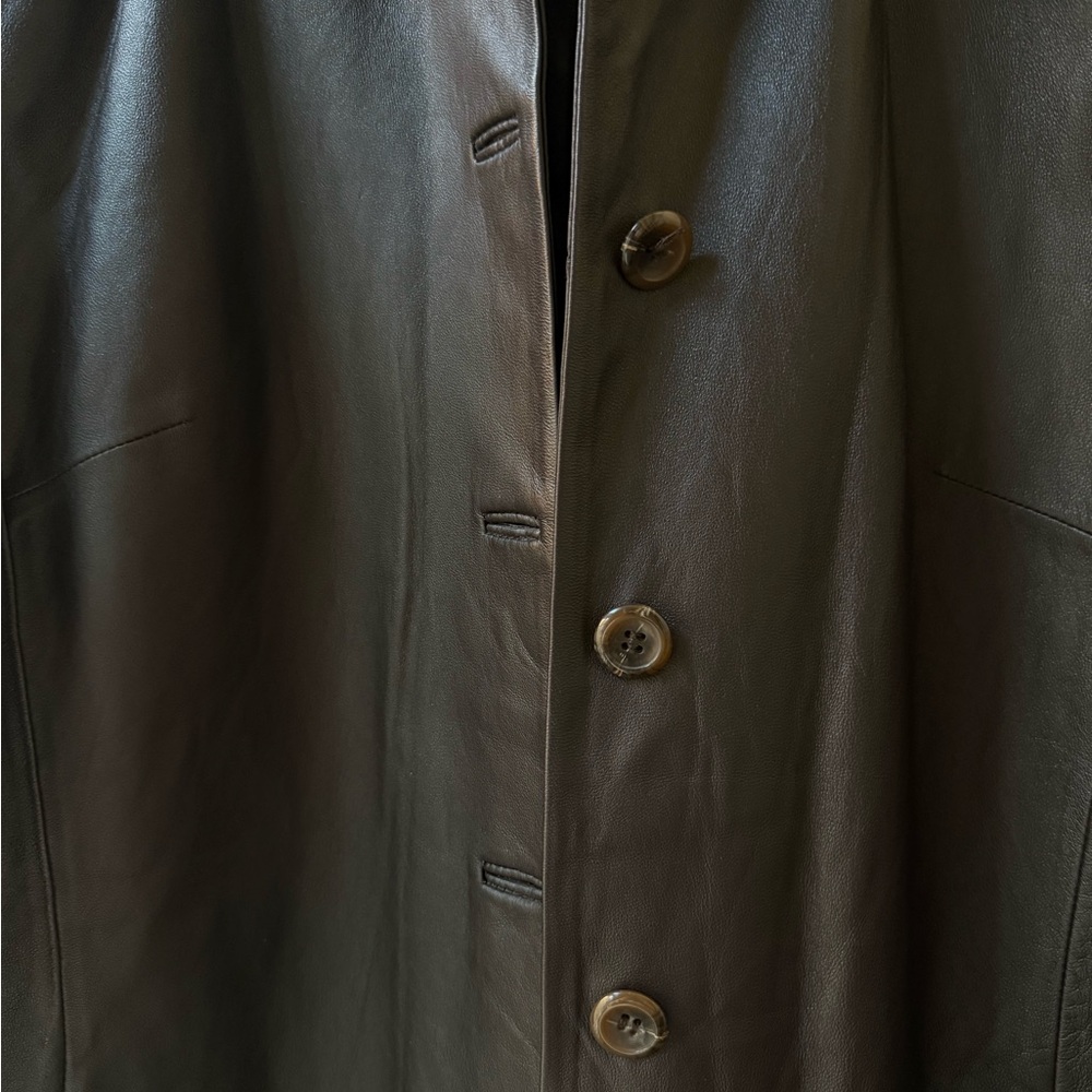 Vintage Pendleton Women's Brown Leather Jacket - image 3